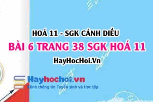 Bài 6 trang 38 SGK Hoá 11 Cánh diều